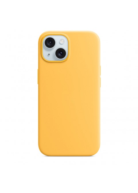 Ultra-thin silicone phone case-Bright Yellow