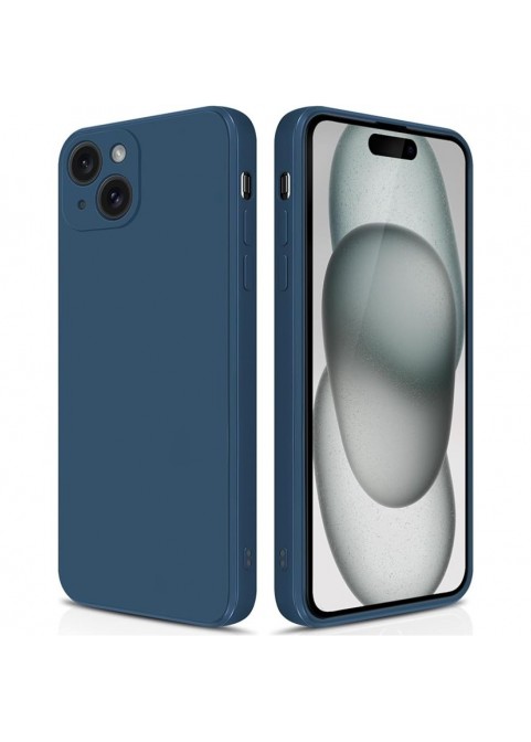 Silicone Case With Camera Protection -  Blue