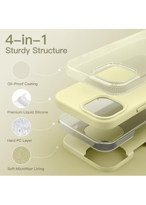 Soft Touch Full Body Protective Case - Yellow