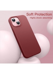 Soft Touch Full Body Protective Case - Red