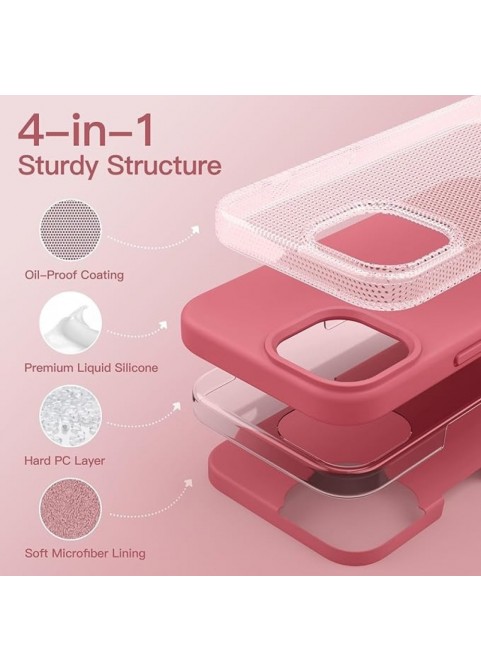 Soft Touch Full Body Protective Case - Guava