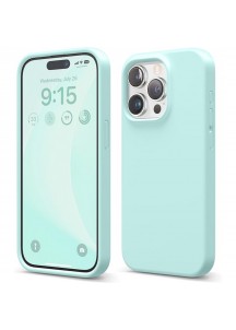 Liquid Silicone Phone Case - Aqua Sky