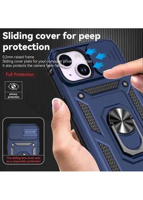 Shockproof Magnetic Phone Case - Blue