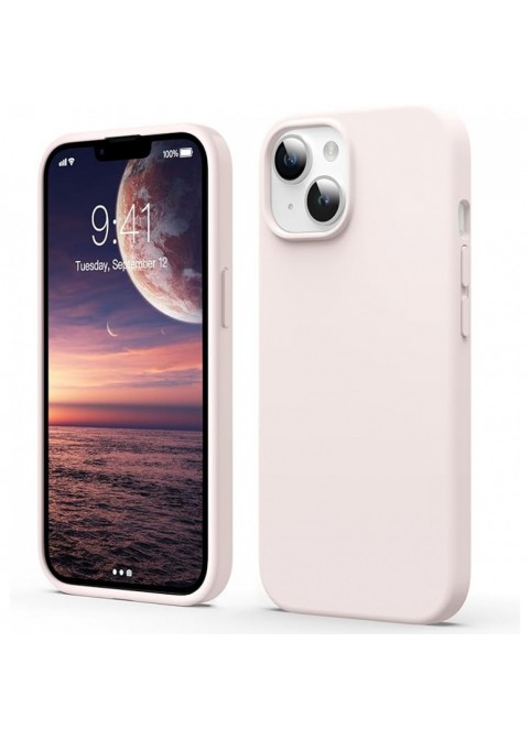 Liquid Silicone Phone Case - Light Pink