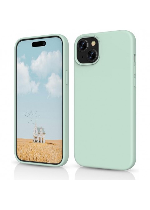 Liquid Silicone Phone Case - Mint Green