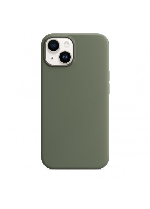 Chromatic Armor Colorful Series Silicone Protective Case IP14-Olive Green