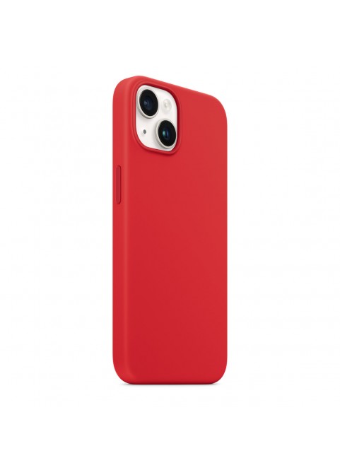 Chromatic Armor Colorful Series Silicone Protective Case IP14-Flame Red