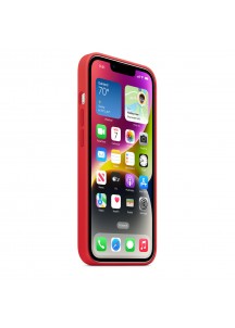 Chromatic Armor Colorful Series Silicone Protective Case IP14-Flame Red