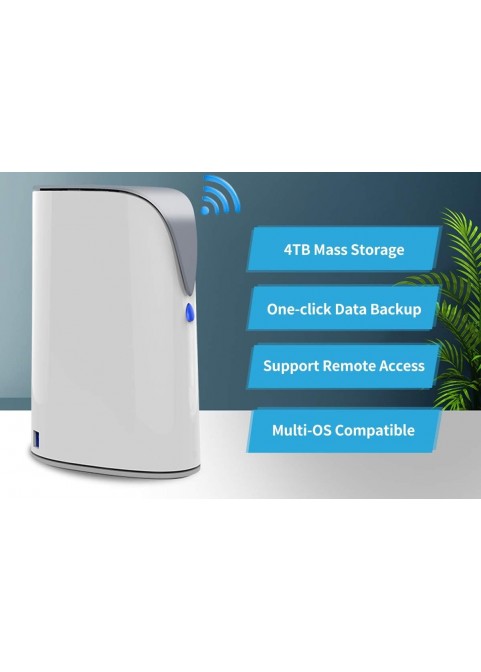 Personal Cloud Network Attached Storage (Wi-Fi not supported)