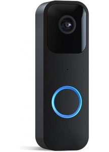 Blink Video Doorbell | Two-way audio, HD video, (Black)